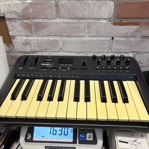Audio oxygen25 midi key - midi, 25-key